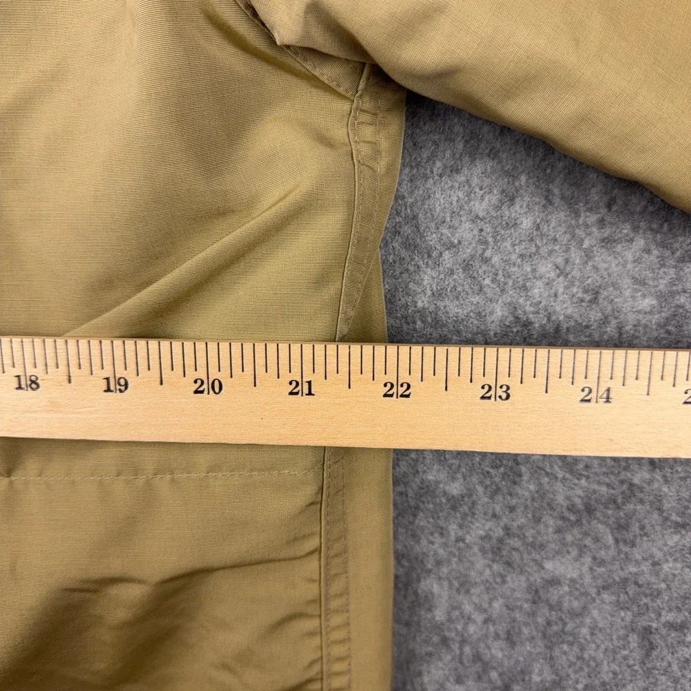 VTG Woolrich Jacket Mens Medium Tan Mountain Parka Wool Plaid Lined USA Made